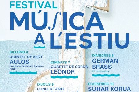 Xàbia presenta la XL edición de Música a l’Estiu con una programación de excelencia internacional Xàbia presenta la XL edición de Música a l’Estiu con una programación de excelencia internacional