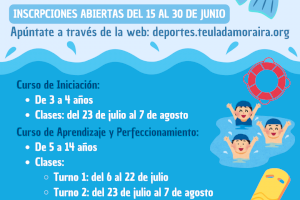 El Ayuntamiento de Teulada abre inscripciones para los cursos de natación de verano 2026