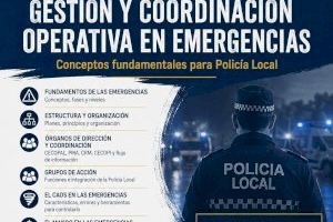 Villena reúne a policías locales de distintas provincias para el curso formativo sobre gestión y coordinación de emergencias Villena reúne a policías locales de distintas provincias para el curso formativo sobre gestión y coordinación de emergencias