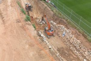 Las obras de encauzamiento del Barranco Hondo de l’Alfàs del Pi encaran su recta final - (foto 2) Las obras de encauzamiento del Barranco Hondo de l’Alfàs del Pi encaran su recta final - (foto 2)