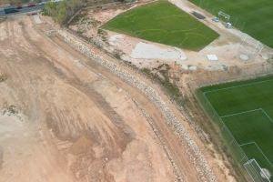 Las obras de encauzamiento del Barranco Hondo de l’Alfàs del Pi encaran su recta final Las obras de encauzamiento del Barranco Hondo de l’Alfàs del Pi encaran su recta final