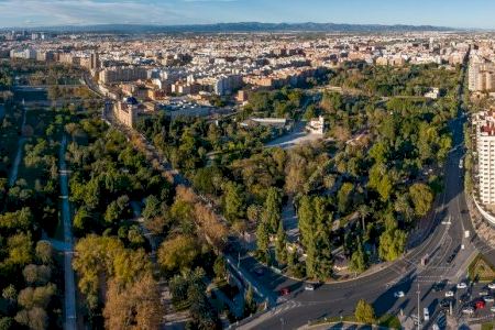 Casi 640.000 vecinos de Valencia no tienen una gran zona verde cerca de casa, según un informe
