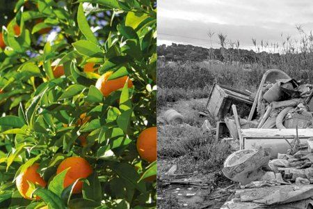 Sagunto retoma la campaña de concienciación ciudadana para frenar el vertido de escombros en espacios naturales