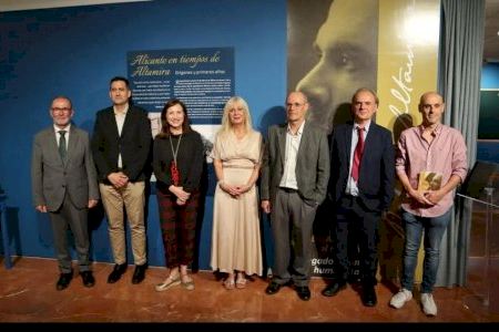Cultura refuerza su compromiso con el patrimonio documental con la exposición en Alicante del legado de Rafael Altamira