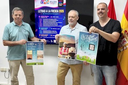Letras a la Fresca regresa este verano con autores, narradores y cuentacuentos en Elda 40Gra2 Letras a la Fresca regresa este verano con autores, narradores y cuentacuentos en Elda 40Gra2