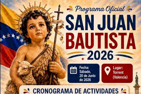 Torrent celebrará este sábado la festividad de San Juan Bautista con una jornada de fe, cultura y tradición venezolana