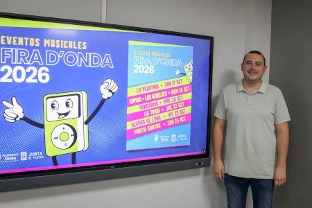 La Pegatina, Álvaro de Luna, Marta Santos i Los Rebeldes encapçalen la programació musical de la Fira d’Onda 2026