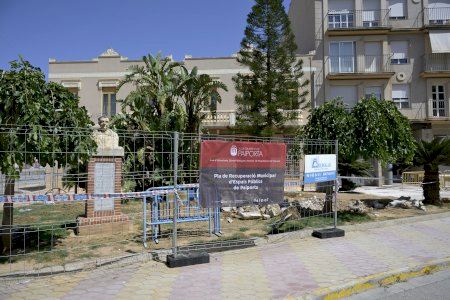 Paiporta convertirá la plaza Vicente Blasco Ibáñez en un refugio climático con más arbolado y zonas para el descanso vecinal