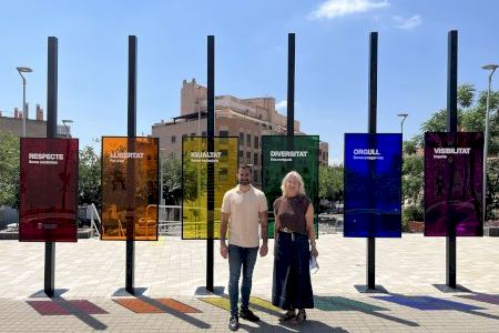 L’Alcora inaugura ‘Portes de la diversitat’, un símbolo urbano de igualdad, libertad y respeto