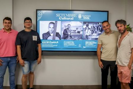 Onda impulsa un setembre cultural amb el talent ondense com a protagonista