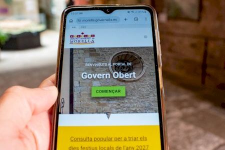 Morella obre una nova consulta popular per a decidir els festius locals del 2027