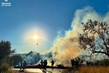 La AP-7 arde de nuevo en el norte de Castellón: los bomberos apagan dos incendios más en Alcalà de Xivert La AP-7 arde de nuevo en el norte de Castellón: los bomberos apagan dos incendios más en Alcalà de Xivert