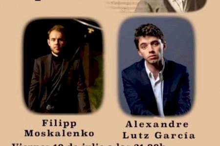 Pianistes de projecció internacional oferixen un concert gratuït este cap de setmana a la Casa de Cultura d'El Campello
