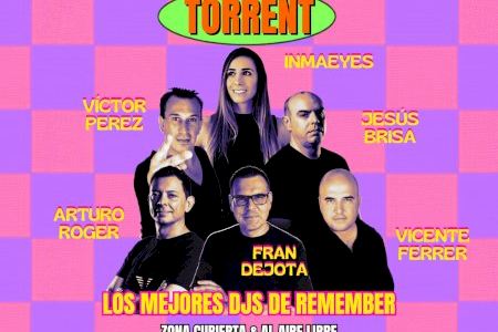 Torrent vibrará con el mejor remember el próximo 18 de julio en una nueva edición de Tardeo Remember®