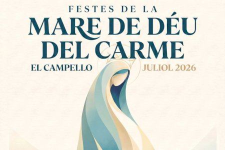 Comencen les festes de la Mare de Déu del Carme d’El Campello amb un pregó “especial” reconvertit en espectacle de llum, so i foc