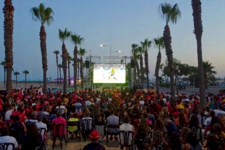 Burriana levantará una pantalla gigante frente al mar para ver el partido de la Semifinal del Mundial Burriana levantará una pantalla gigante frente al mar para ver el partido de la Semifinal del Mundial