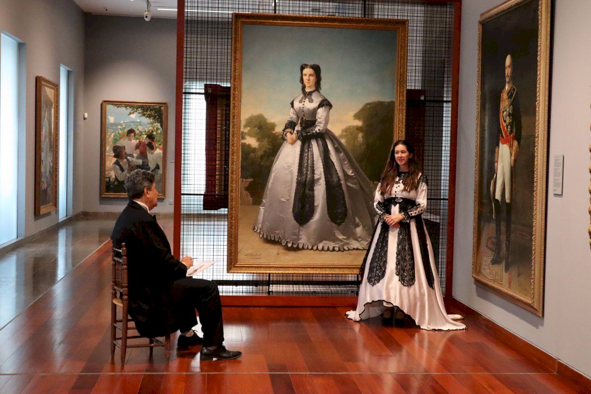 El Museo de Bellas Artes de Alicante presenta una nueva visita teatralizada gratuita en torno a la exposición de Antonio Gisbert
