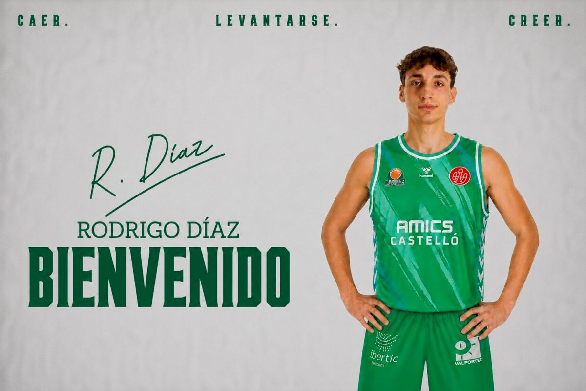 Rodrigo Diaz, nuevo director de juego del Amics Castelló