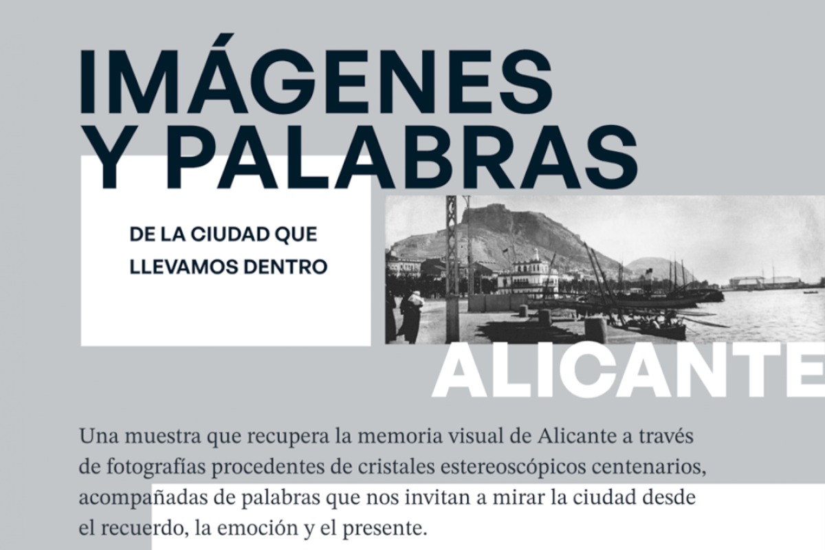 La exposición «Imágenes y palabras de la ciudad que llevamos dentro» vuelve al Colegio de Médicos de Alicante