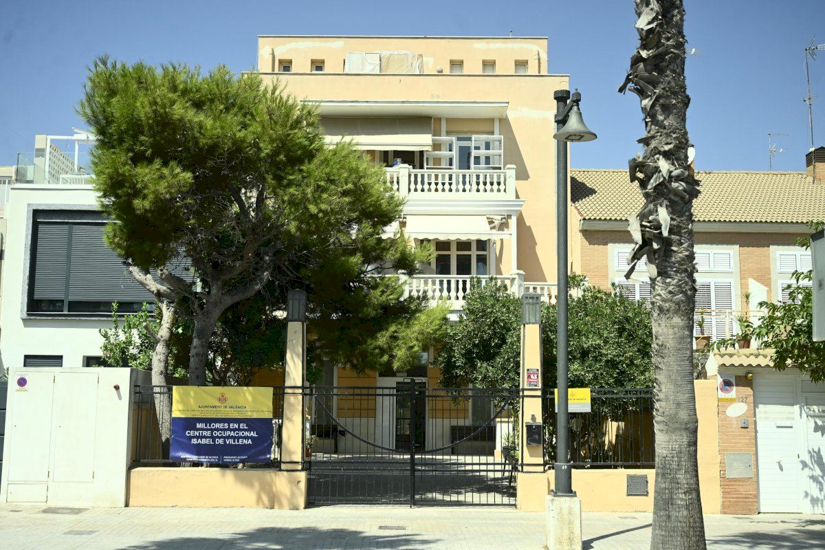 València mejora el Centro Ocupacional Municipal Isabel de Villena con una inversión de más de 43.000 euros