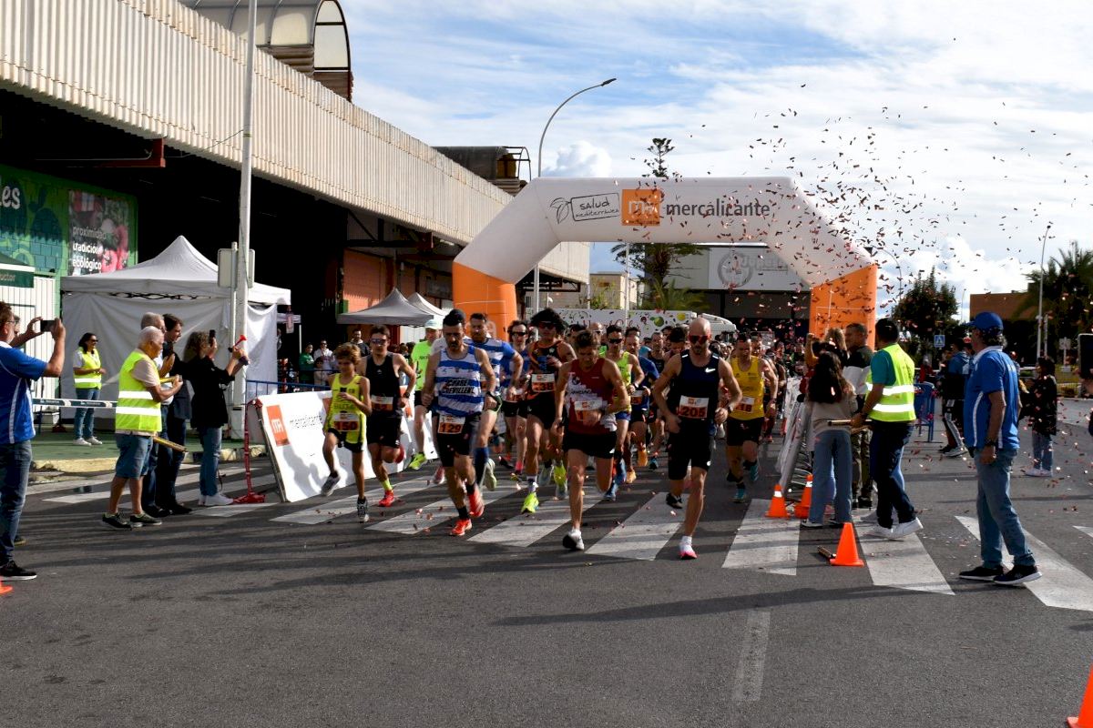 Mercalicante celebra la XII edición del Cross, VI Milla y II 5K Salud Mediterránea
