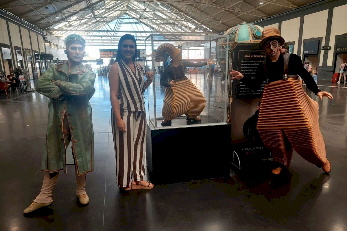 Cirque du Soleil inaugura en Alicante la exposición ‘Kurios - Gabinete de Curiosidades: Más allá del escenario’