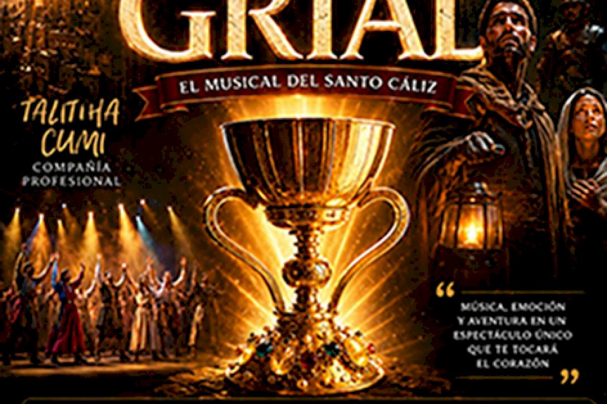 El musical sobre el Santo Cáliz será estrenado el próximo mes de octubre en el Teatro Olympia de Valencia