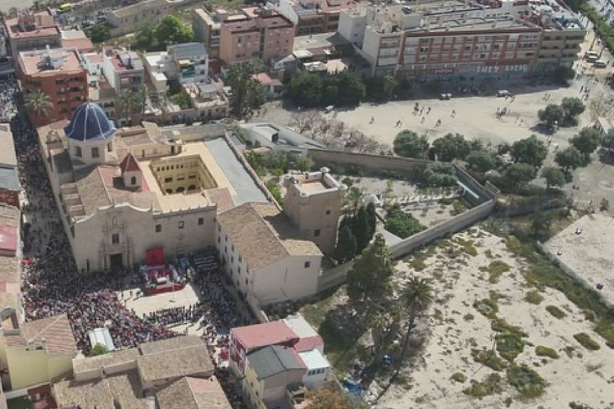Alicante avanza en el proceso para completar la propiedad de los solares que rodean la Santa Faz