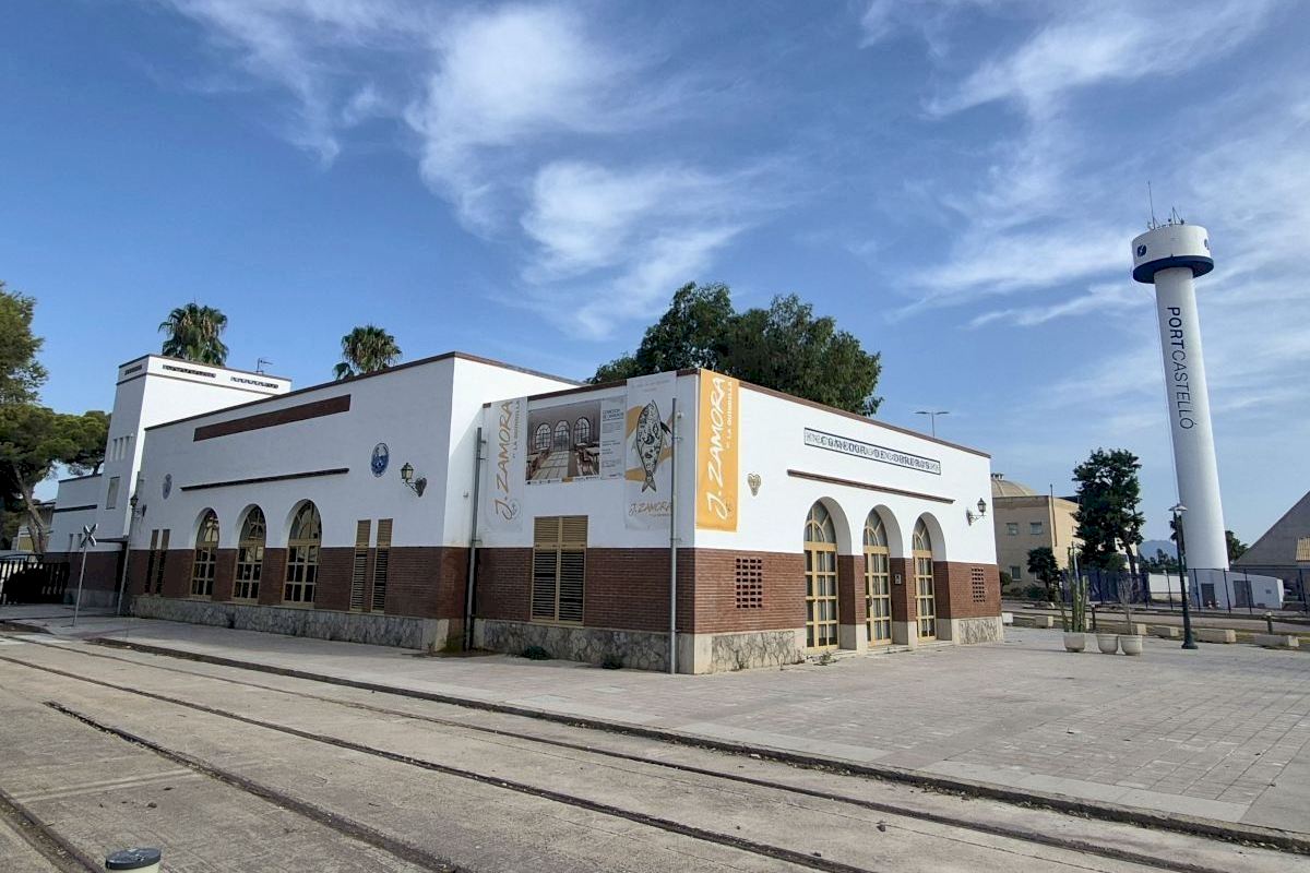 PortCastelló impulsa las obras de eficiencia energética en el antiguo Comedor de Obreros con el respaldo de los Fondos FEDER