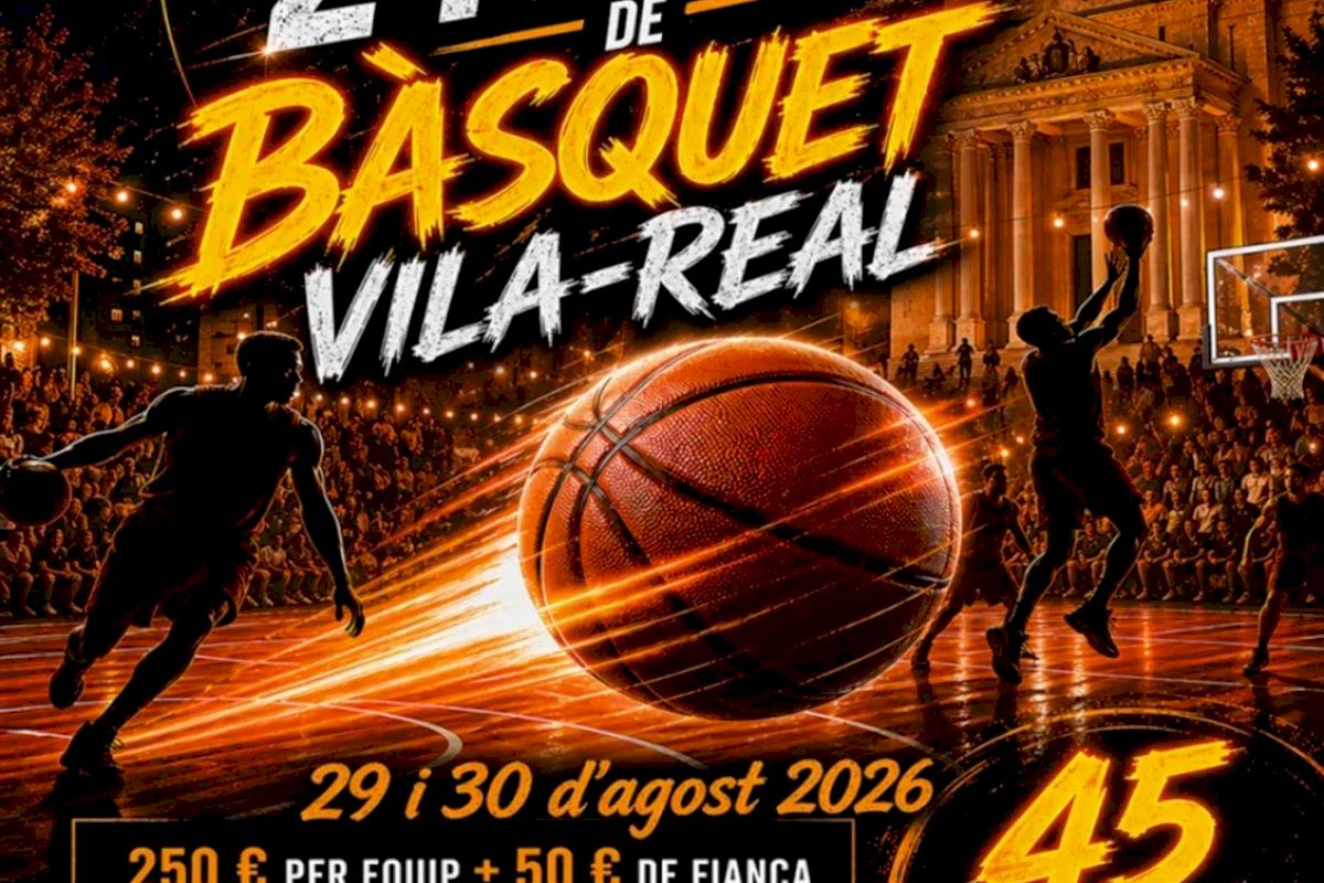 Vila-real acogerá la XLV edición de las 24 Horas de Baloncesto