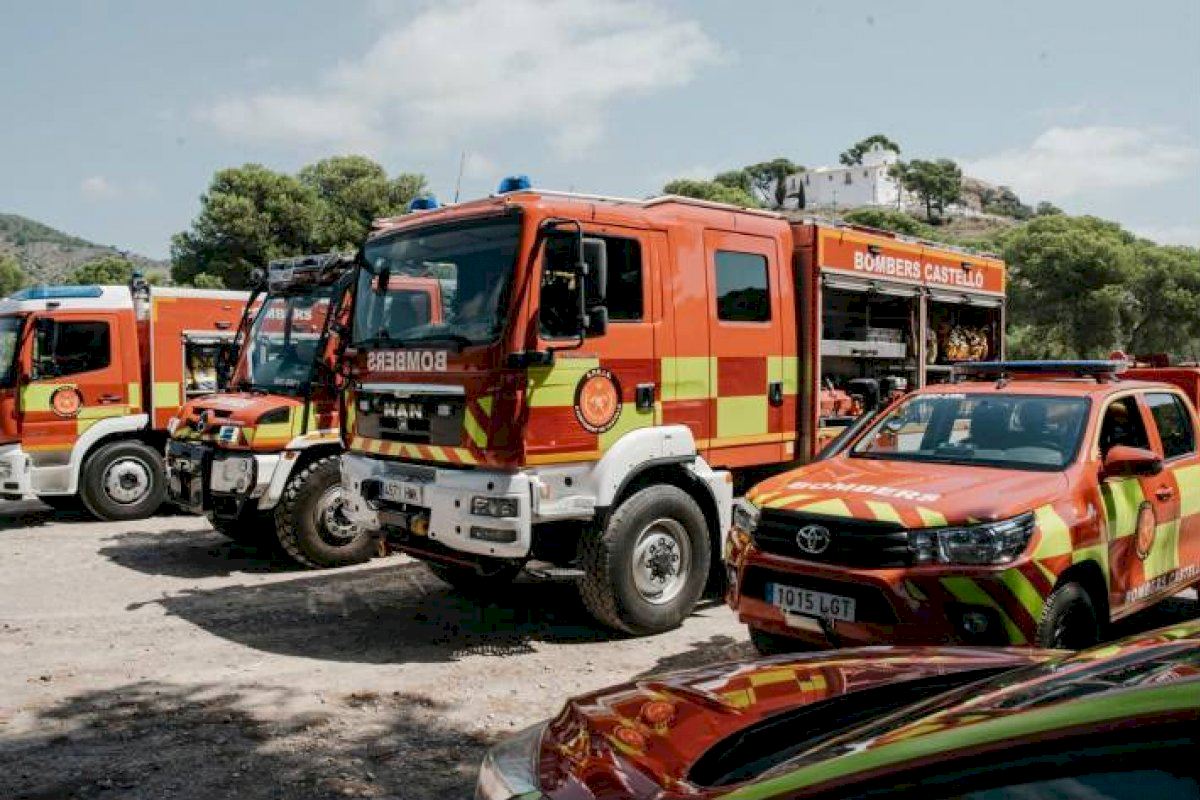 El Servicio de Bomberos intensifica los controles en las zonas forestales de Castellón ante el nivel 3 de preemergencia