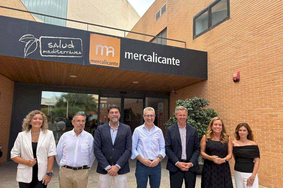 Barcala: “Mercalicante es un polo de atracción de empleo y riqueza para la provincia de Alicante”