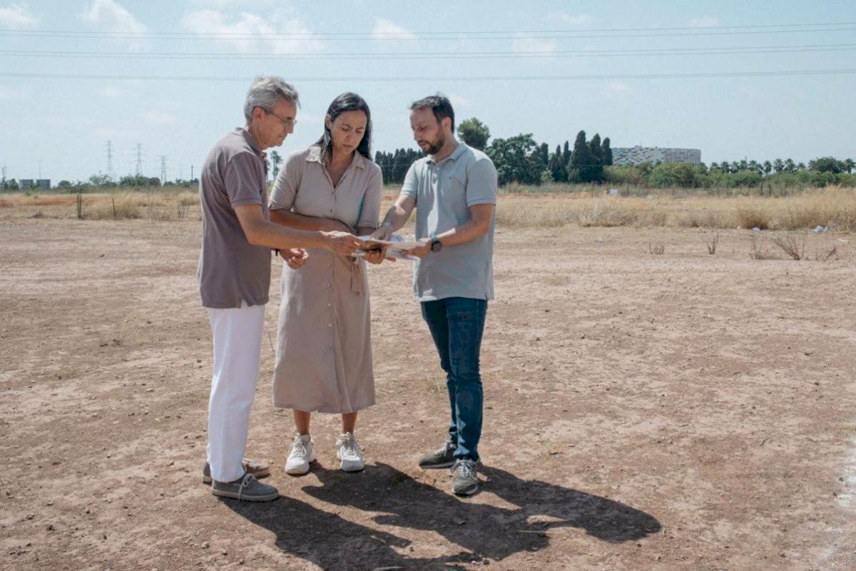 Censal Parc comienza a hacerse realidad con los primeros trabajos sobre el terreno