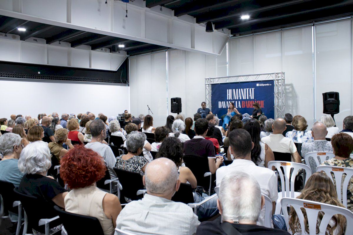 Compromís, Open Arms y Elche Acoge reivindican la defensa de los derechos humanos frente al racismo