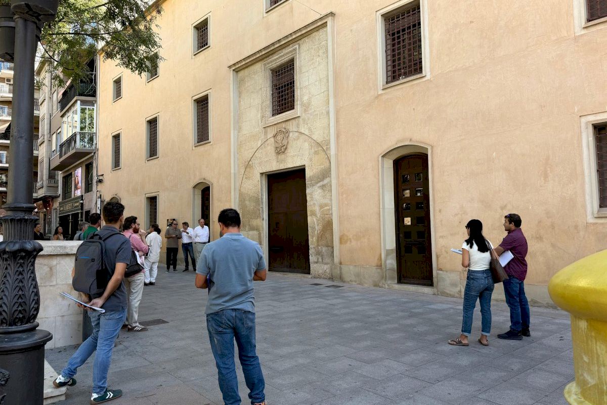 Alrededor de una veintena de empresas se interesan por las obras de rehabilitación del Convento de la Merced