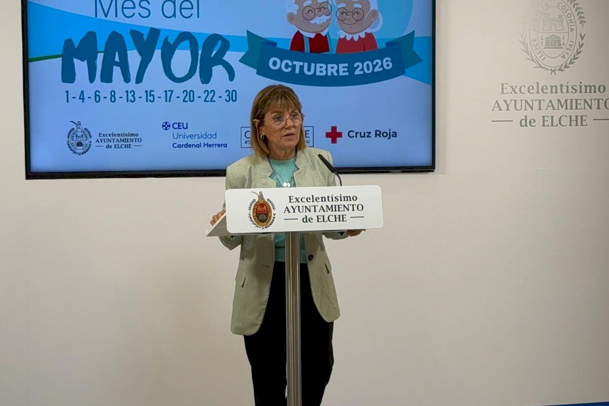 Elche celebra el Mes del Mayor en octubre con un completo programa de actividades