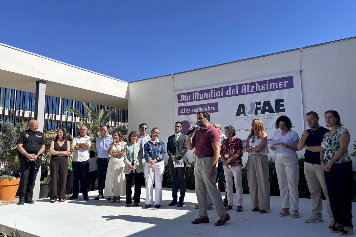 Elche conmemora el Día Mundial del Alzheimer
