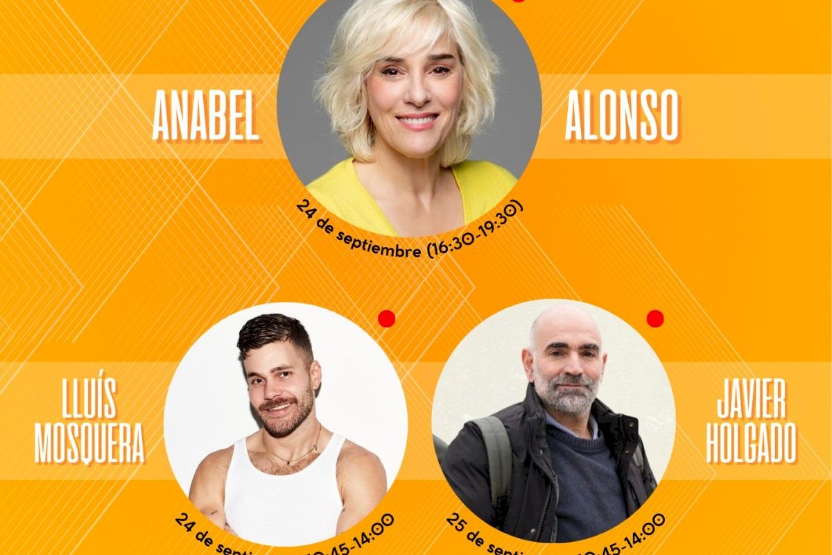 Anabel Alonso, Lluís Mosquera y Javier Holgado participan en la UMH en las jornadas de Cine Hablando en serie