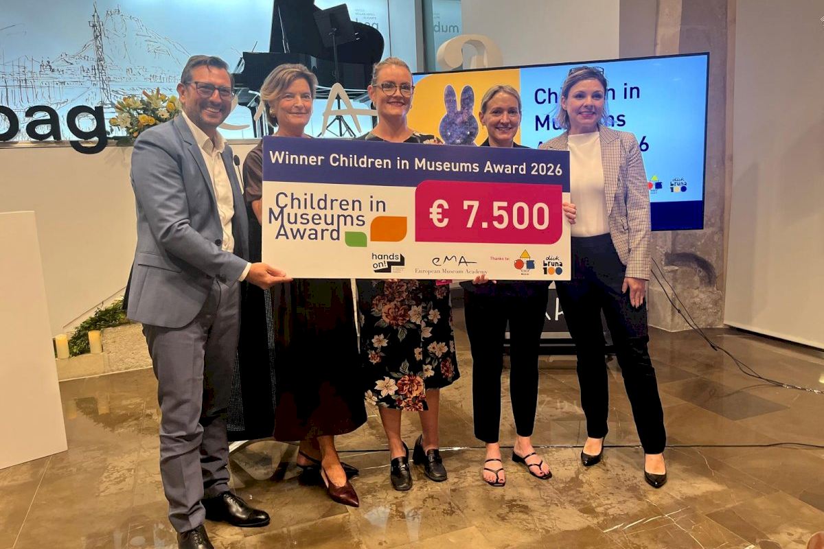 El MUBAG acoge la entrega del premio Niños en los Museos de la Academia Europea de Museos