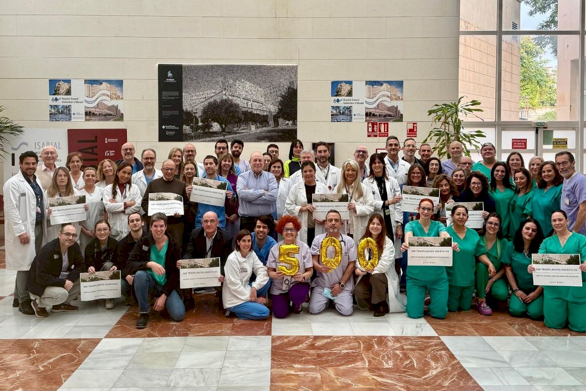Alicante homenajeará los 500 trasplantes hepáticos del Hospital Doctor Balmis con un concierto solidario en el ADDA