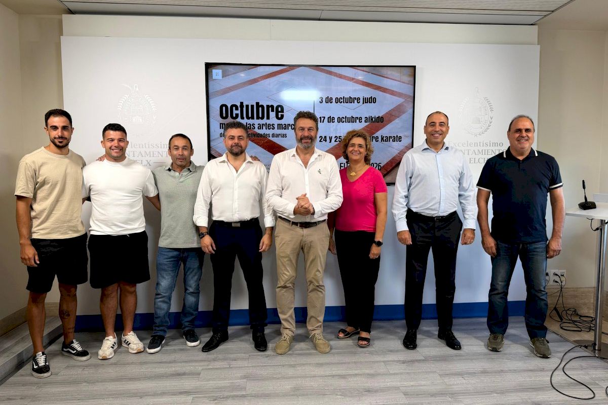 Elche dedica octubre a las artes marciales con un mes de actividades y grandes eventos deportivos