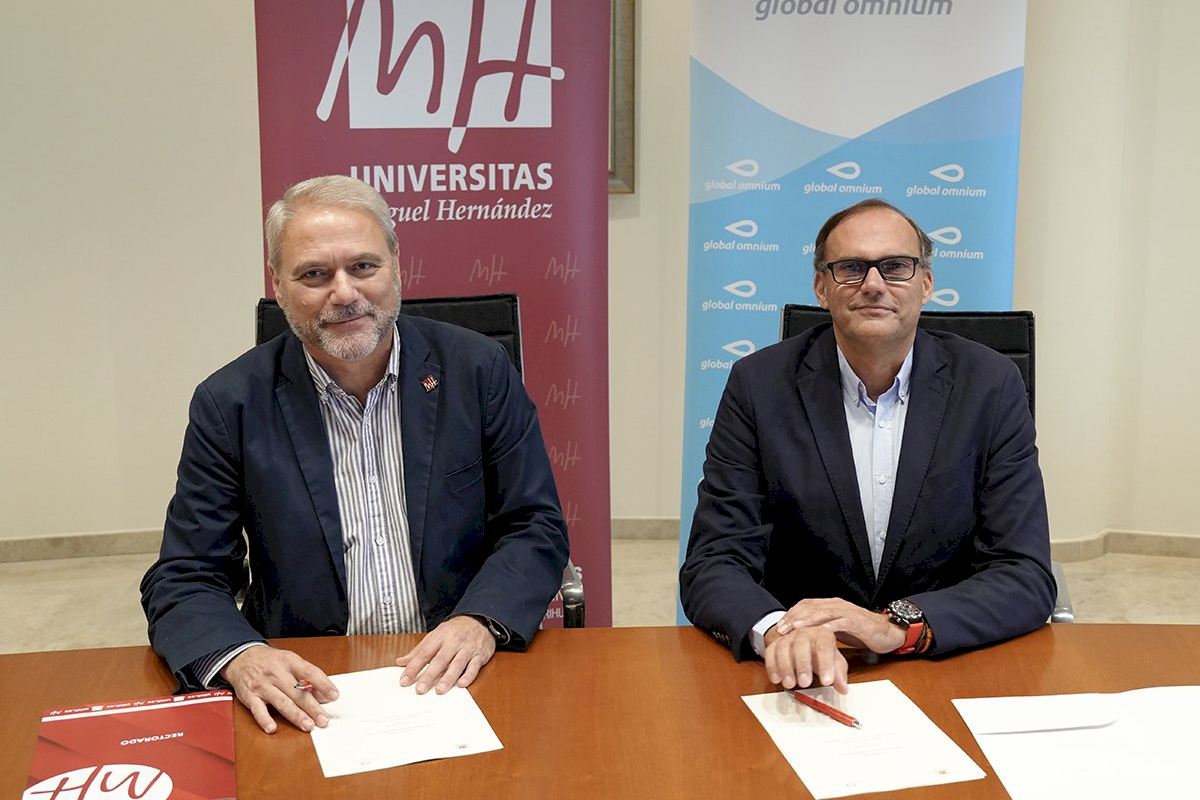 La UMH y Global Omnium crean la Cátedra Global Omnium de Agua, Salud y Sostenibilidad