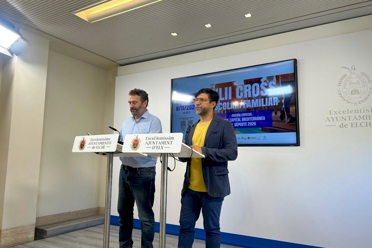 Elche celebra el XLII Cross Escolar con una nueva marcha familiar abierta a toda la ciudadanía