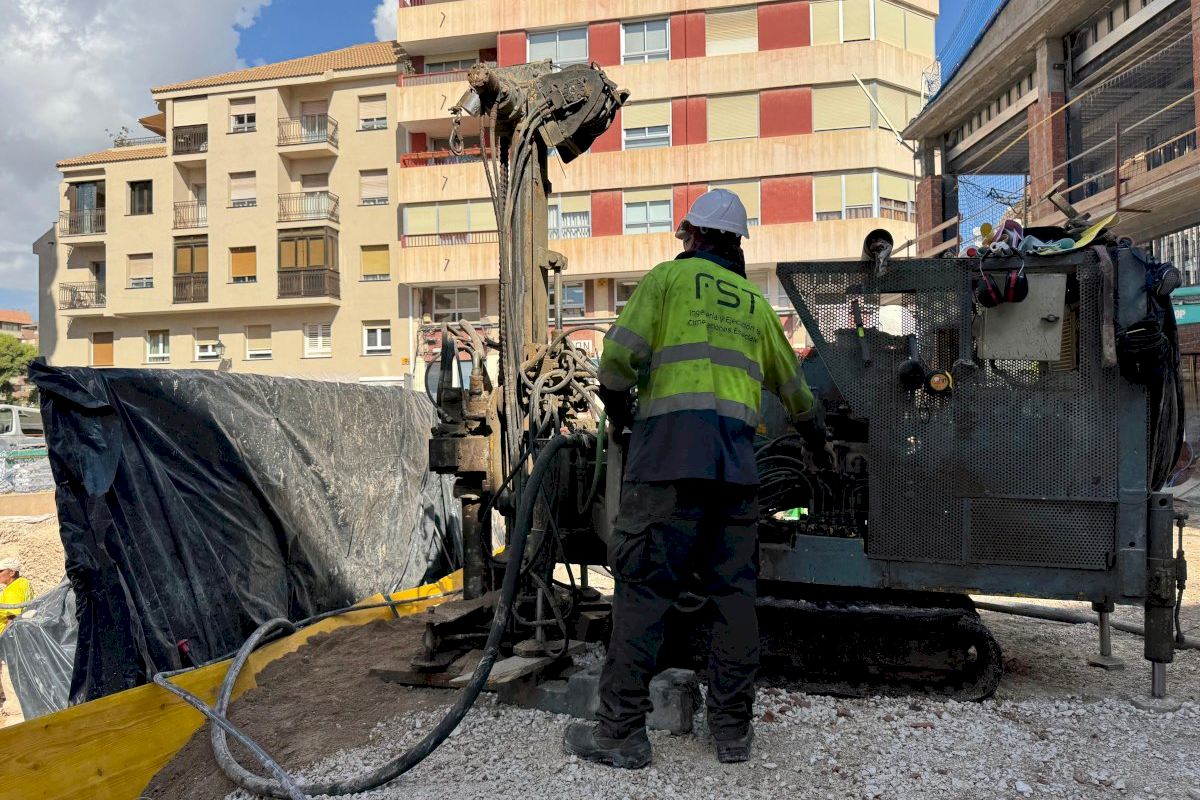 Comienza la cimentación de los Baños Árabes para avanzar en su futura musealización