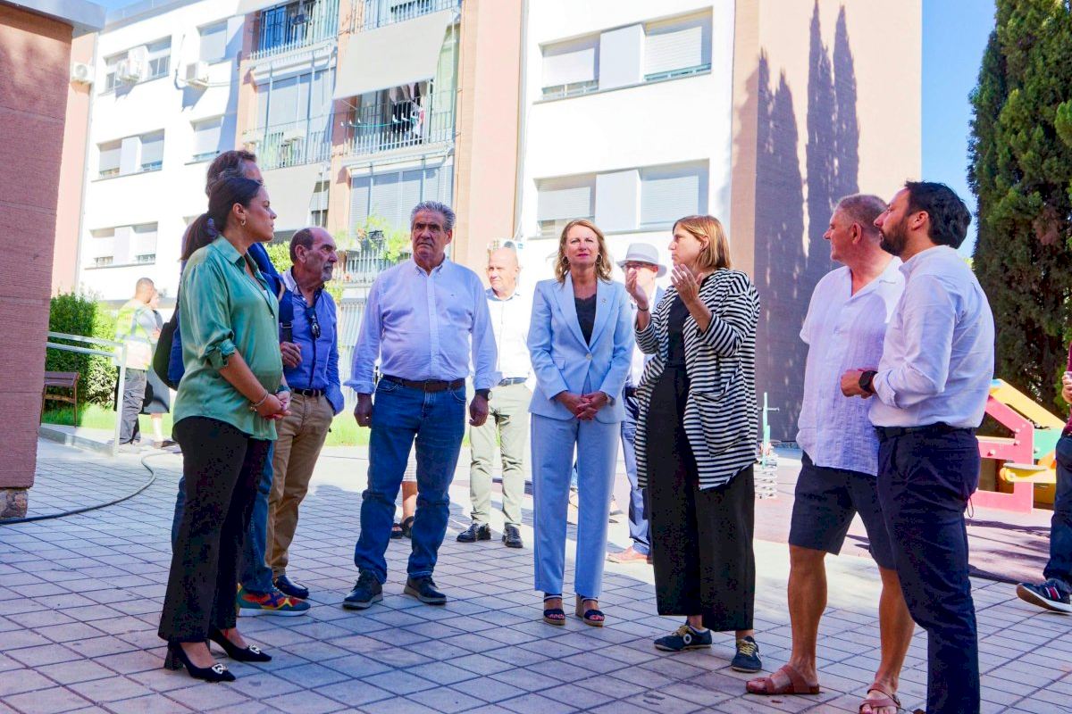 La rehabilitación de 312 viviendas en Rafalafena Tarongers permite la mejora del 60% en la eficiencia energética