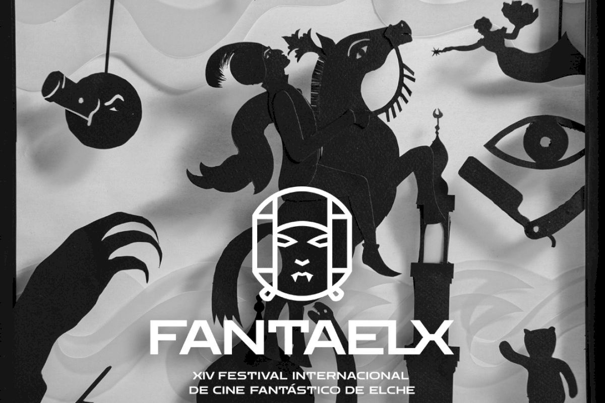La profesora de la UMH Elisa Martínez rinde homenaje a los orígenes del cine fantástico en la elaboración del cartel de FANTAELX