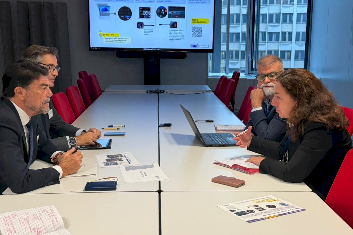 Barcala explora en Bruselas nuevas vías de financiación europea para el proyecto Alicante Agua Circular