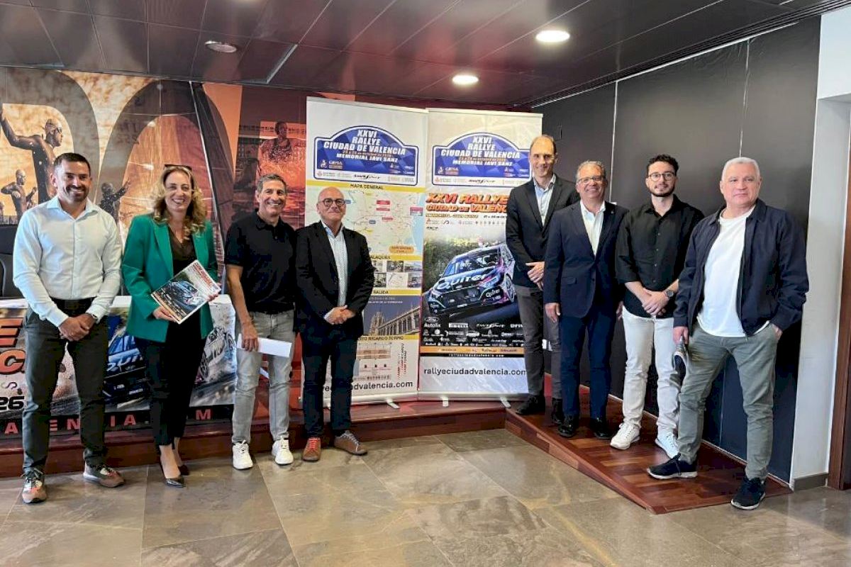 El director general de Deporte destaca la trayectoria del Rally Ciudad de València, penúltima cita del Nacional de Asfalto