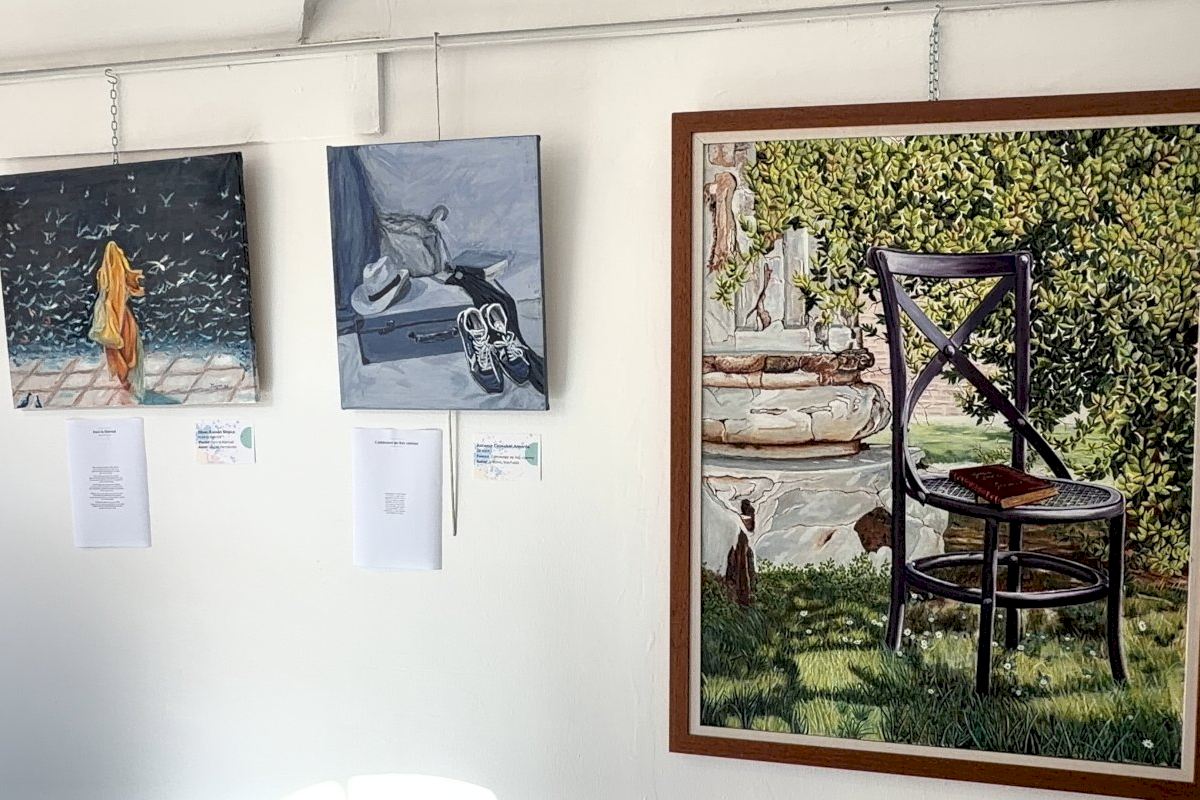 La Biblioteca Central Pedro Ibarra acoge la exposición ‘Versos Pintados’ de ABAE