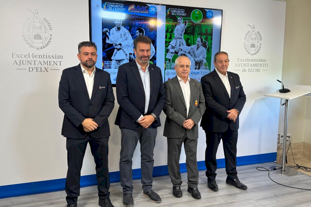 Elche se convierte este fin de semana en la sede del karate a nivel nacional